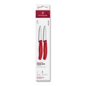 6.7603.2 Set 2 couteaux office Victorinox SwissClassic noir 8cm