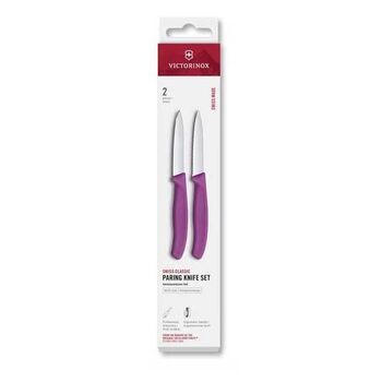 6.7691.2C1 Set 2 Officemesser Victorinox SwissClassic rot 8cm gezahnt/glatt