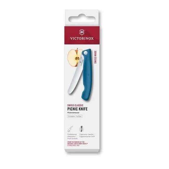6.7831.FC1 Spickmesser rot gezackt Victorinox 11cm in Dose