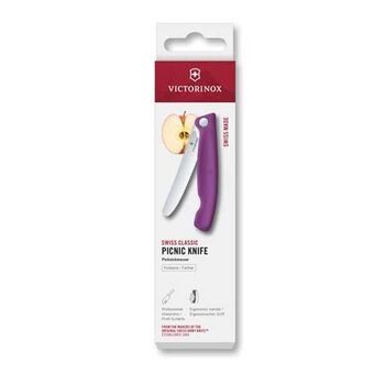 6.7831.FC1 Spickmesser rot gezackt Victorinox 11cm in Dose