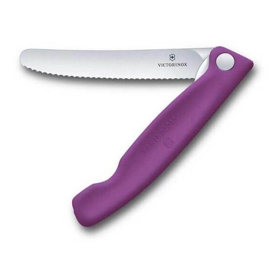 6.7831.FC1 Spickmesser rot gezackt Victorinox 11cm in Dose