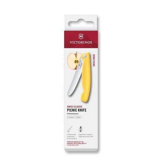 6.7831.FC1 Spickmesser rot gezackt Victorinox 11cm in Dose