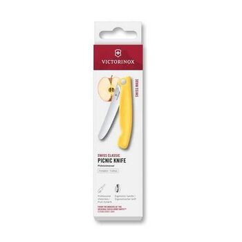 6.7831.FC1 Victorinox Folding Paring Knife, red, serrated, 11 cm, boxed
