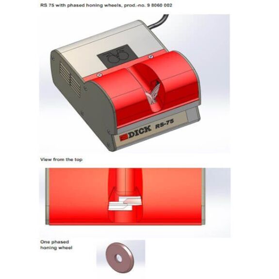 9 8060 002 Dick RS-75 Plus sharpener