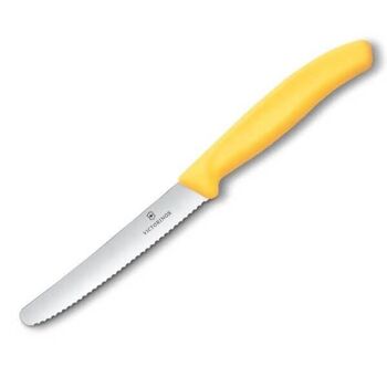 6.7835.C1 - 6.7838.C1 - 6.7839.C1 Tafel-/Tomatenmesser mit Zacken Victorinox SwissClassic 11cm/Schachtel mit 20 Stück