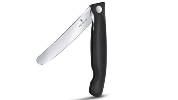 6.7803.F Victorinox Swiss Classic Folding/Carton Knife black smooth