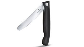 6.7803.F Victorinox Swiss Classic Folding/Carton Knife black smooth