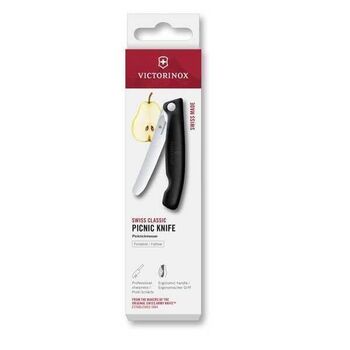 6.7803.F Victorinox Swiss Classic Folding/Carton Knife black smooth