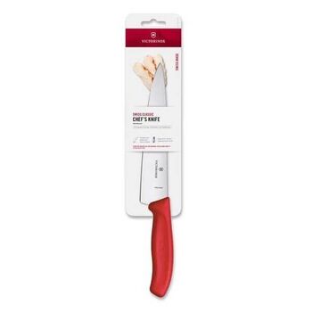 6.8001.19C1B Victorinox SwissClassic Carving Knife 19cm red/card
