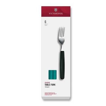 5.1544.C1 Fourchettes Victorinox Swissclassic vert vendus par 6