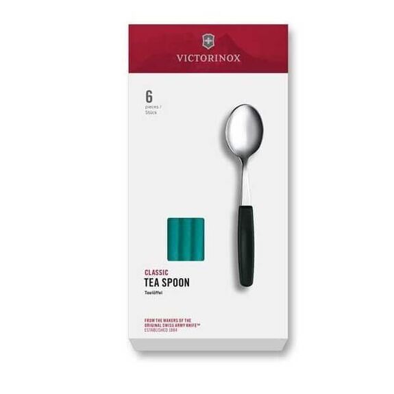 5.1574.C1 Victorinox Swissclassic coffee spoon green x 6