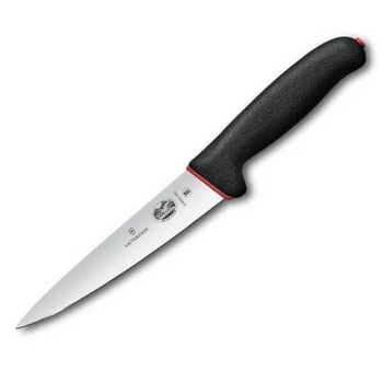 5.5603.12D Couteau à saigner Victorinox Dual Grip noir - Existe aussi en 5.5603.14D - 5.5603.16D - 5.5603.18D