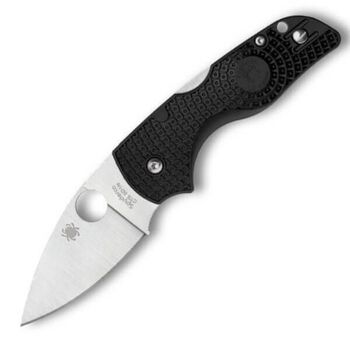 Spyderco ‘LIL' NATIVE’ black pocket knife C230PBK
