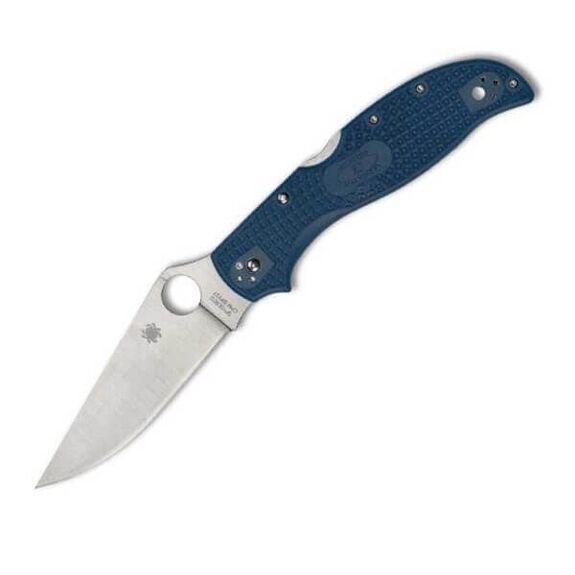 Spyderco Stretch 2 XL blue pocket knife C258PCBL