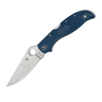 Spyderco Stretch 2 XL blue pocket knife C258PCBL