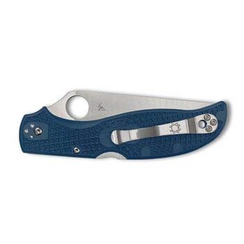 Spyderco Stretch 2 XL blue pocket knife C258PCBL