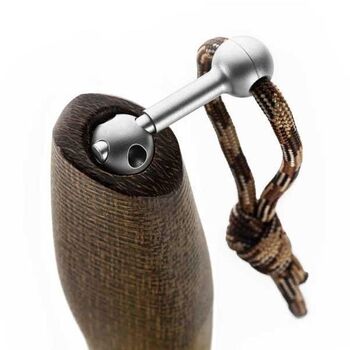 LionSTEEL "ACHA" Green Micarta Fixed Knife AH.BLG