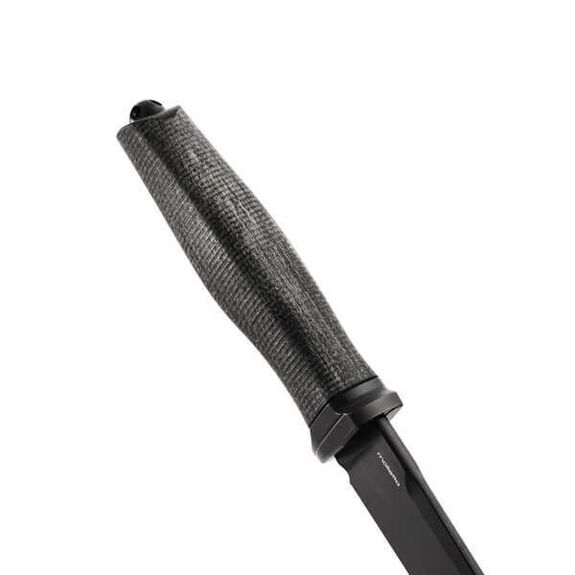Couteau fixe LionSTEEL "ACHA" micarta noir AHB.BLB