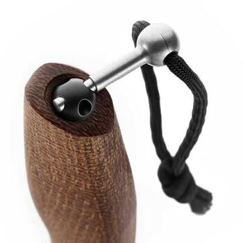 Fixed-blade knife LionSTEEL "ACHA" micarta natural AHB.BLN