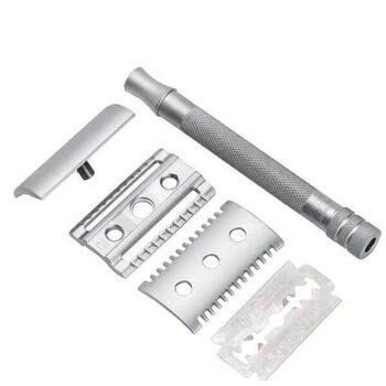 Rasoir Merkur peigne ouvert/fermé 22.102