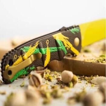 Boker Kihon Dubai Chocolate AKS 74 Automatic Knife