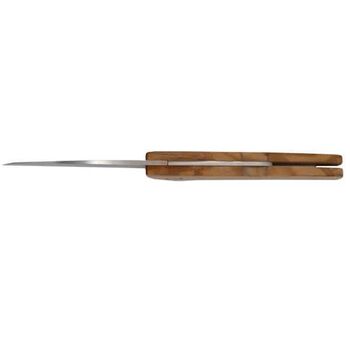 TMC ‘Bohème’ folding knife with olive wood handle