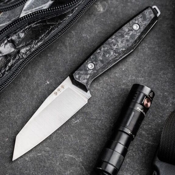 Feststehendes Messer Boker Daily Knives AK1 Reverse Tanto Carbon 124501