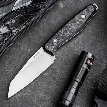 Boker Daily Knives AK1 Reverse Tanto carbon fixed knife 124501