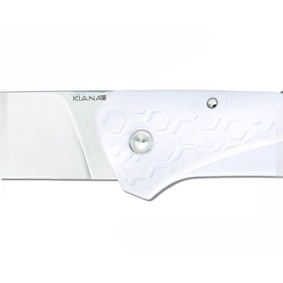 Florinox Klappmesser „Kiana” mit weißem Griff und „Origine”-Motiv