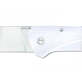 Florinox Klappmesser „Kiana” mit weißem Griff und „Origine”-Motiv