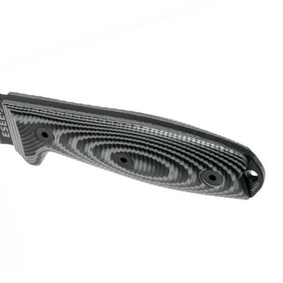 Couteau fixe de survie ESEE-3 gris et noir E3PMB002
