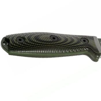 ESEE-3 green and black fixed survival knife E3PMOD003