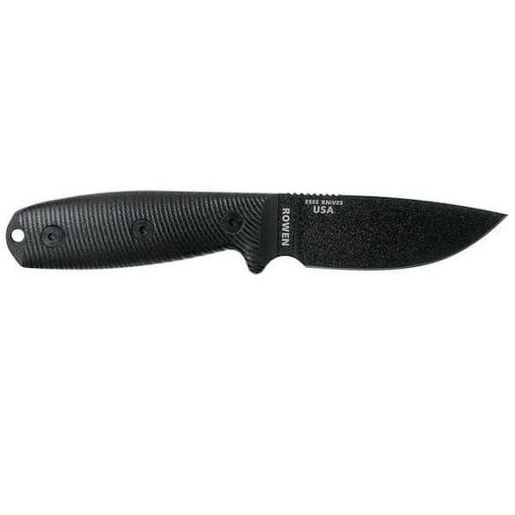 Couteau fixe de survie ESEE-3 noir E3PMB001