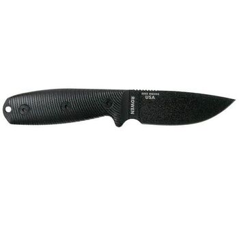 Couteau fixe de survie ESEE-3 noir E3PMB001