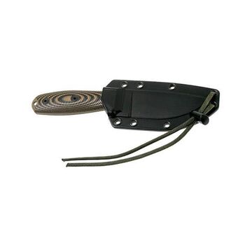 Fixed survival knife ESEE-3 handle coyote/black E3PMDE005