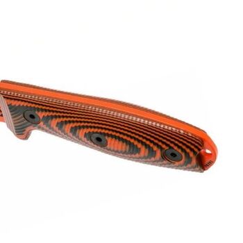 Fixed survival knife ESEE-3 handle orange/black E3PMOR006