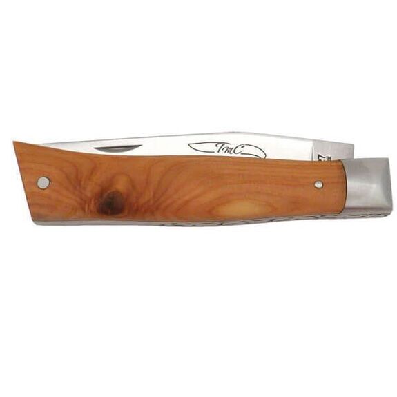 Folding knife TMC series "Alpin" handle wood of Cade THALPCA