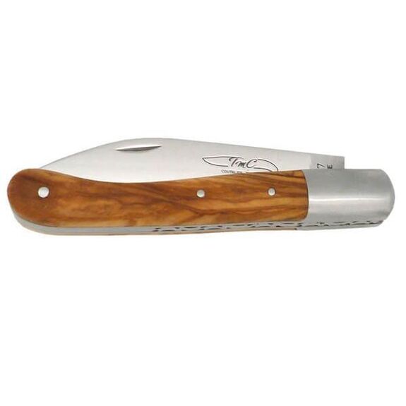 TMC folding knife, ‘Aurillac’ series, olive wood handle, THAUROL