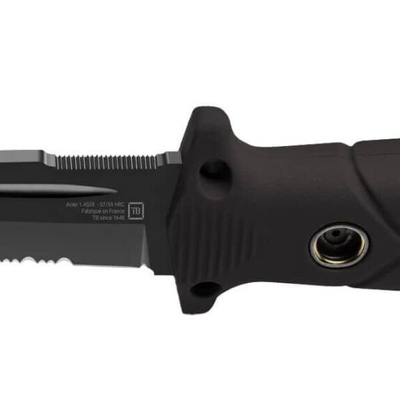 TB Outdoor fixed knife Le Vengeur all black TB0150