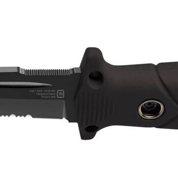 TB Outdoor fixed knife Le Vengeur all black TB0150