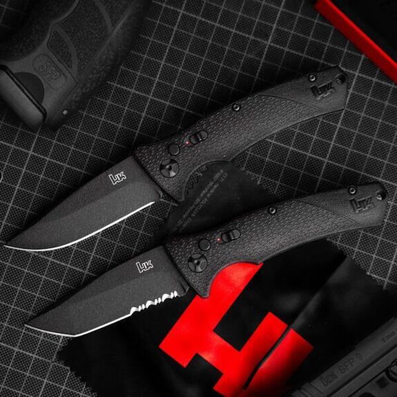 Boker and Heckler and Koch FD02 automatic knife - 01HK503