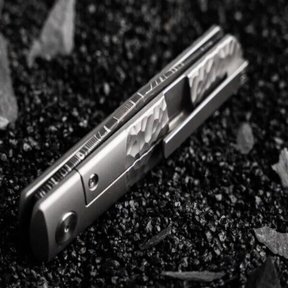 Boker BRLW Meteorite Damast folding knife 110673DAM