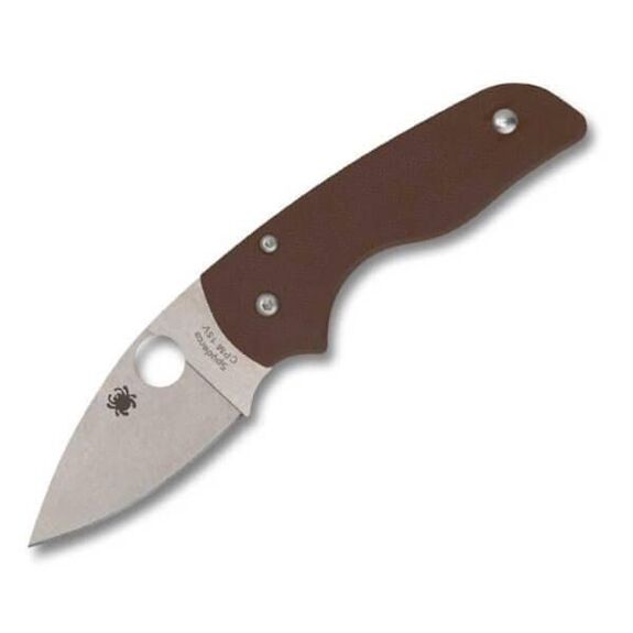 Spyderco ‘LIL' NATIVE’ G10 brown Sprint C230GPBN15V folding knife limited edition 2025