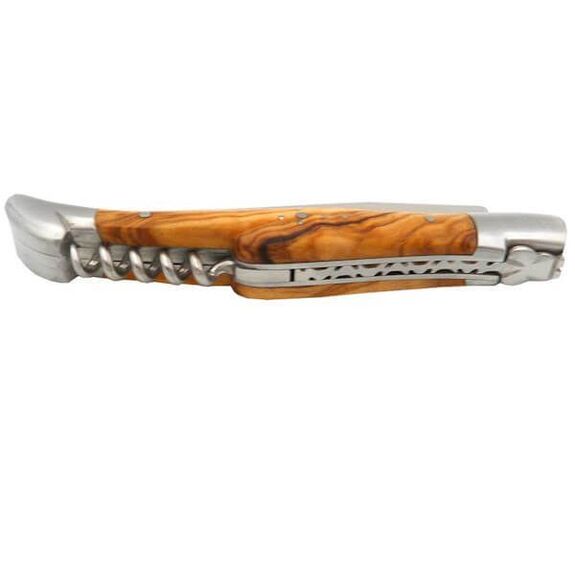 TMC Laguiole 2-teiliges Klappmesser mit Olivenholzgriff THLA2OL