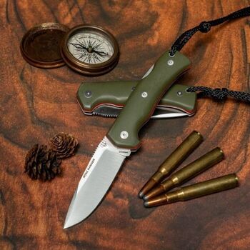 Couteau pliant de chasse Cudeman Mini Ranger G10 C337GV