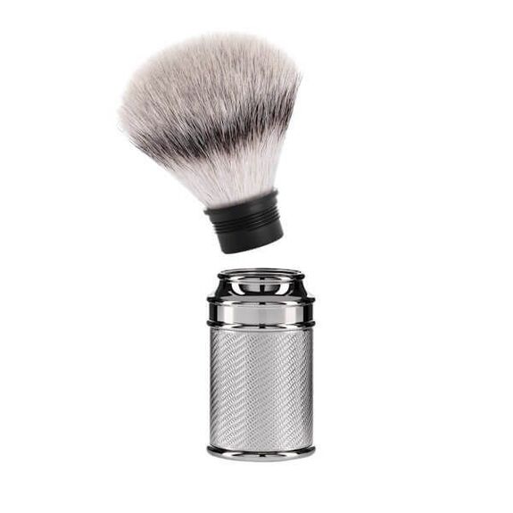 Muhle Tradition shaving brush with chrome-plated metal handle 31M89
