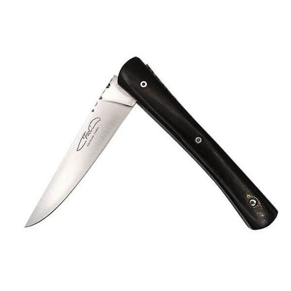 TMC ‘Elégance’ series folding knife with ebony handle