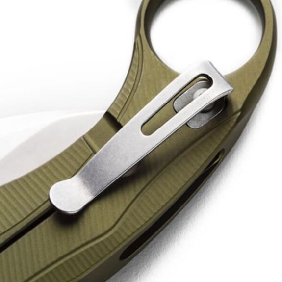 Couteau pliant Lionsteel karambit "L.E.ONE MID" LE2A.GS vert