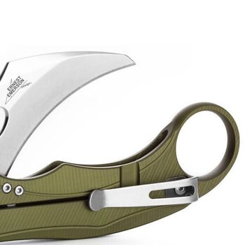 Lionsteel karambit folding knife ‚L.E.ONE MID‘ LE2A.GS grün