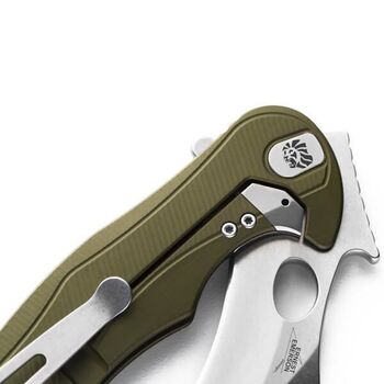 Lionsteel karambit folding knife ‚L.E.ONE MID‘ LE2A.GS grün
